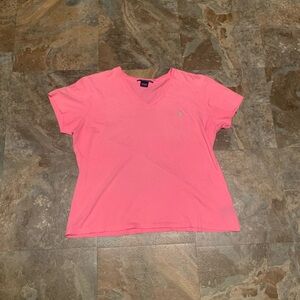 Pink Ralph Lauren Sport t shirt
